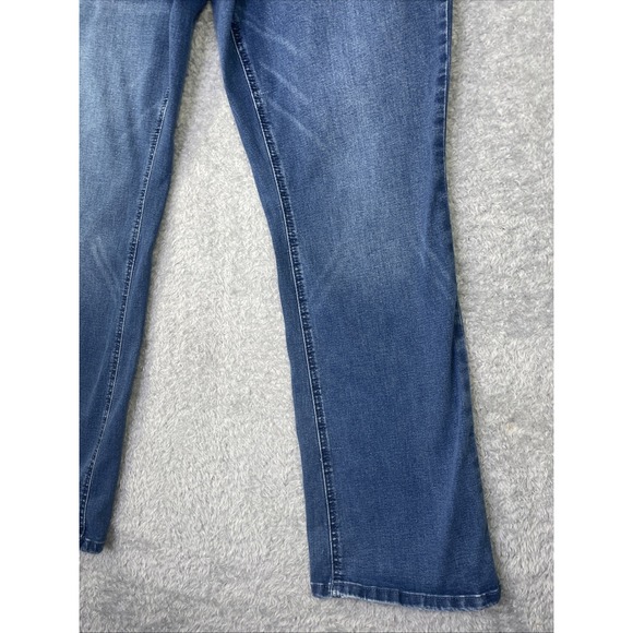 Simply Vera Vera Wang Jeans Womens 16R Blue Mid Rise Boot Cut 34x29 - Picture 5 of 9